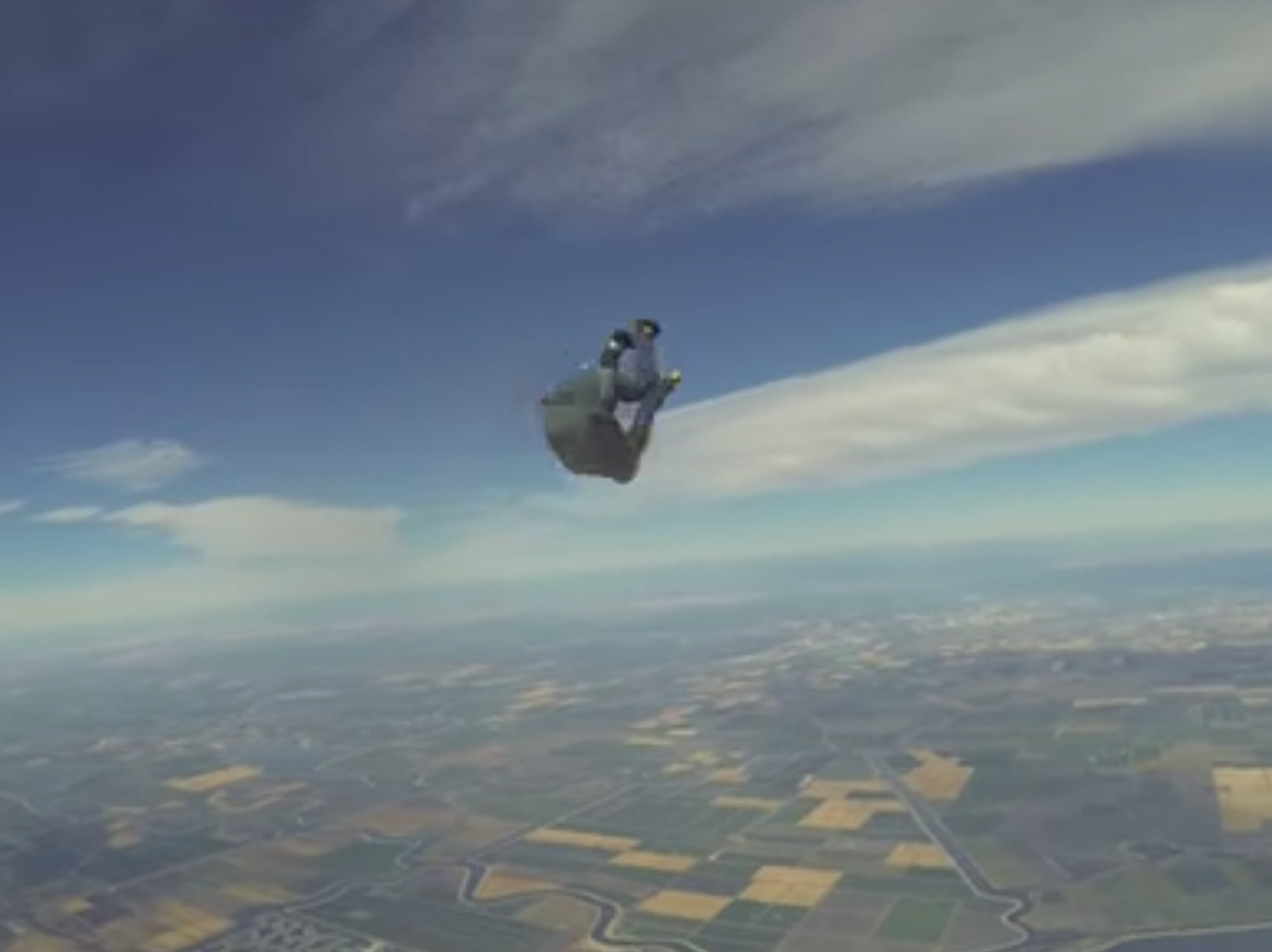 skydive flip